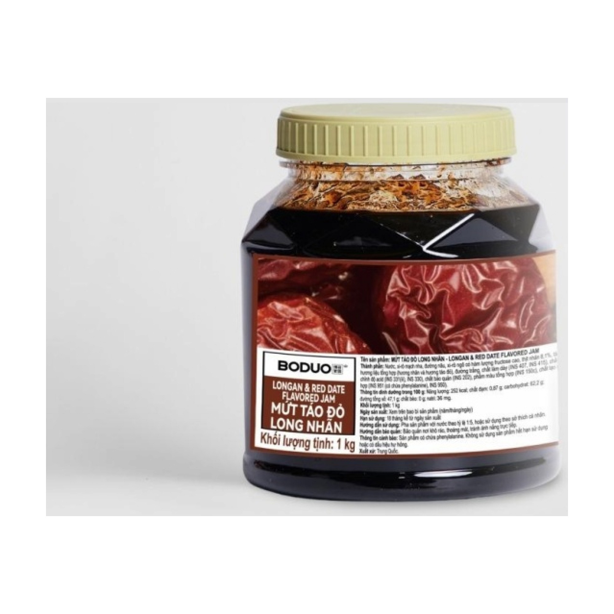 Mứt Boduo Táo Đỏ Long Nhãn 1Kg
