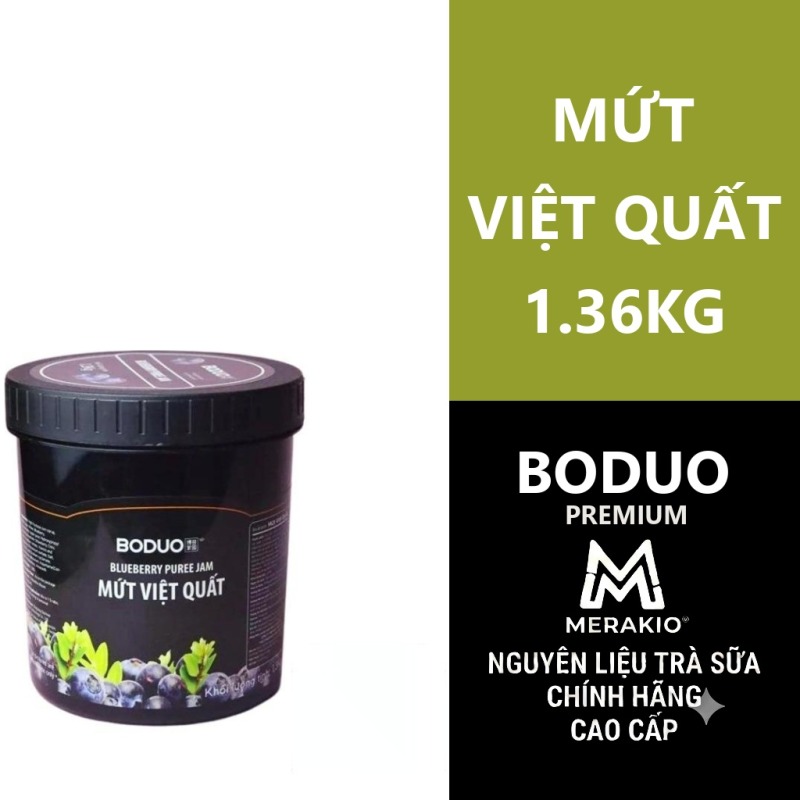 Mứt Boduo Việt Quất 1.36Kg